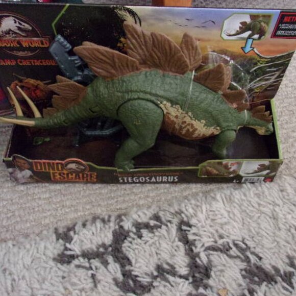 Mattel Other - Mattel Jurassic World Toys Camp Cretaceous Mega Destroyers Stegosaurus Dinosaur